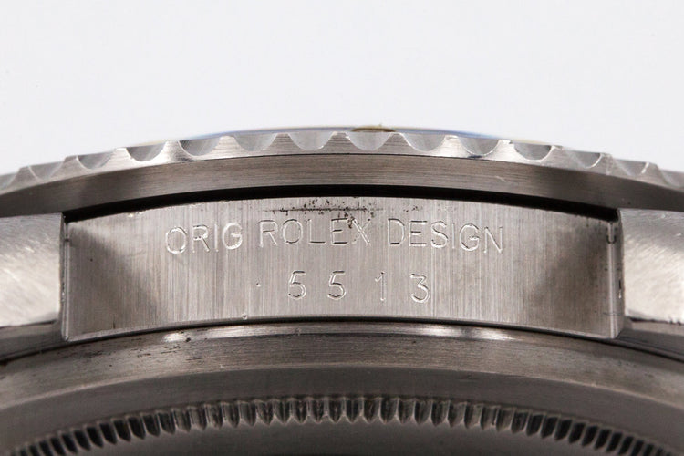 1988 Rolex Submariner 5513 Unpolished