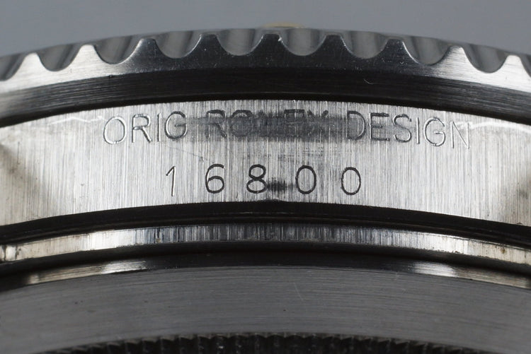 1981 Rolex Submariner 16800 with RSC Papers