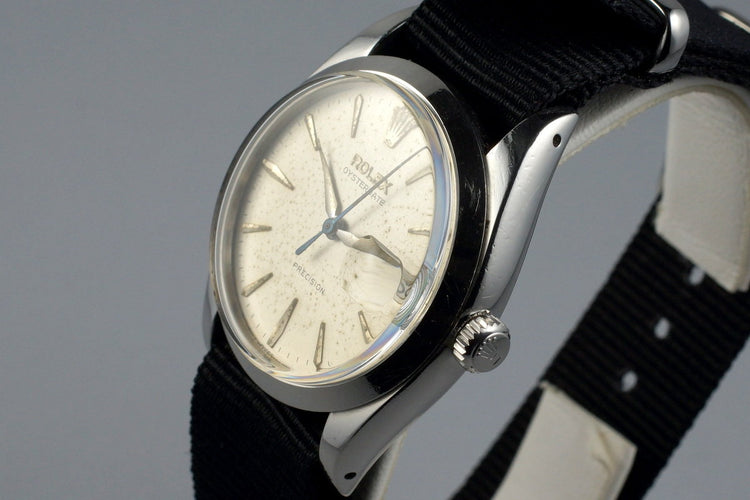 1960 Rolex OysterDate 6694 Cream Dial