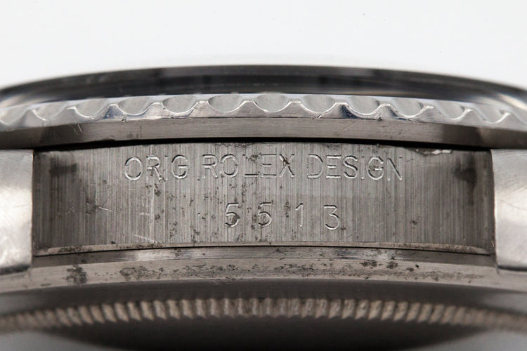 1982 Rolex Submariner 5513 Mark IV Maxi Dial