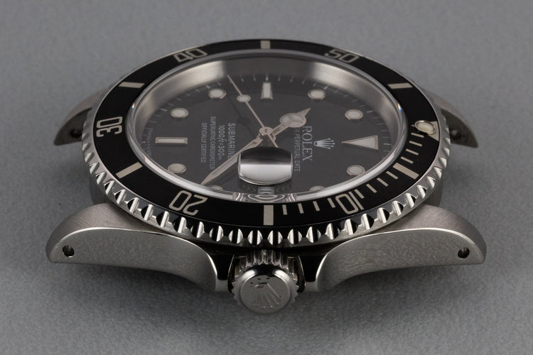 1991 Rolex Submariner 16610 with Box and Papers