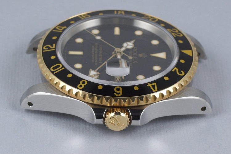 1989 Rolex Two Tone GMT II 16713 with Box and Papers
