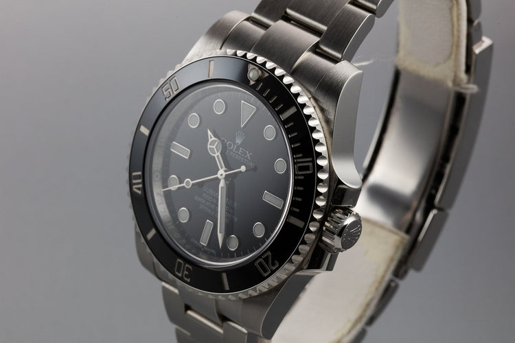 2018 Rolex Submariner 114060 with Box and Papers