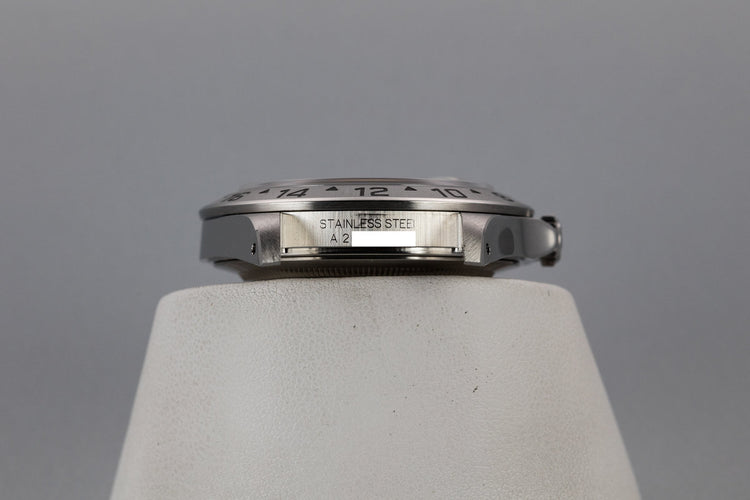 1999 Rolex Explorer II 16570 White "SWISS" Only Dial