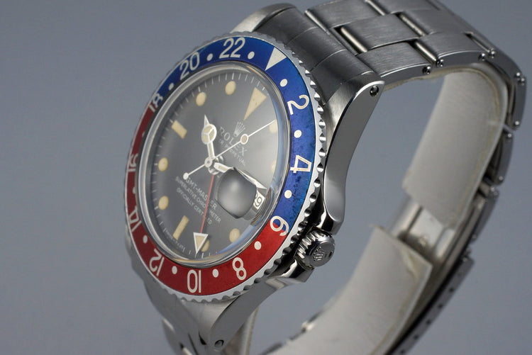 1972 Rolex GMT 1675 Mark I Dial