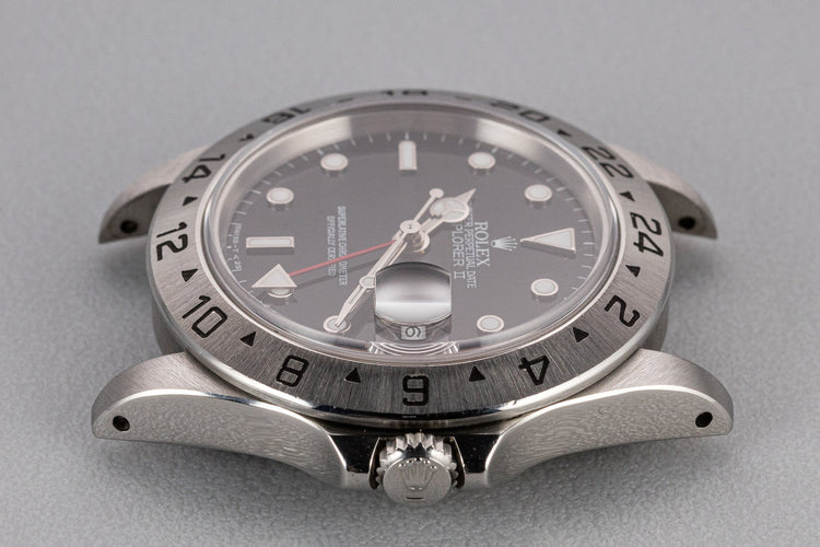 1991 Rolex Explorer II 16570 Black Dial with Box and Papers