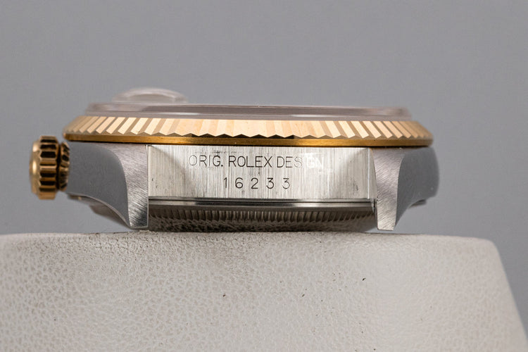 1997 Rolex Two-Tone DateJust 16233 Champagne Dial