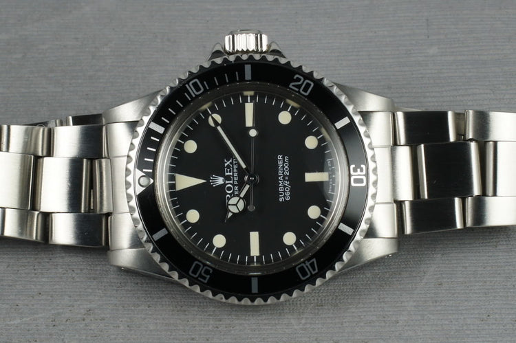 Rolex Submariner 5513 Mark V maxi Dial
