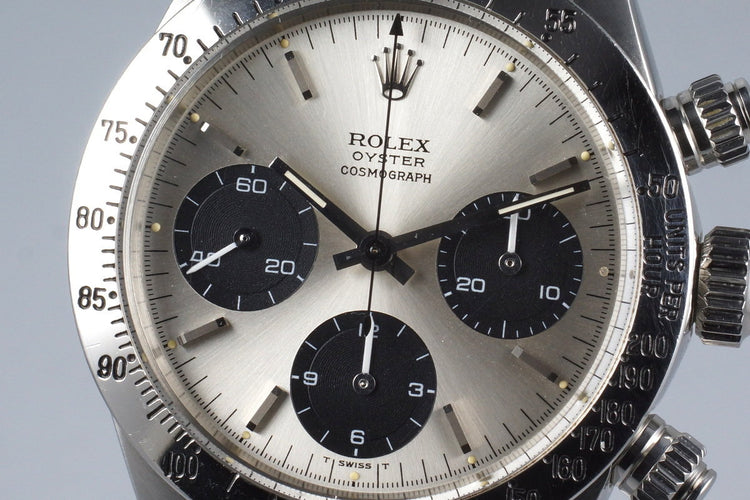 1972 Rolex Daytona 6265 Silver ROC Dial with Box and Papers