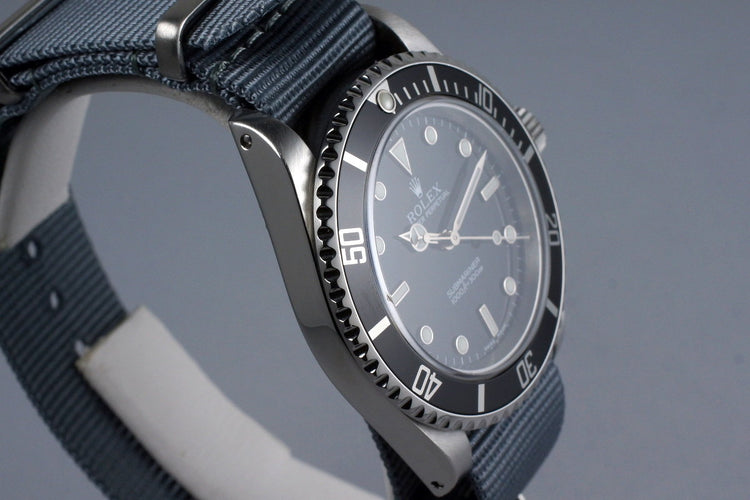1995 Rolex Submariner 14060 Service Dial