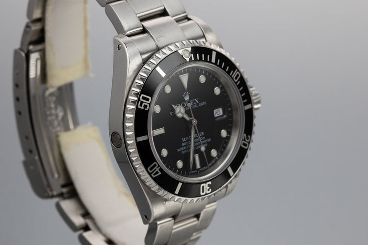 1999 Rolex Sea-Dweller 16600 with Box and Papers