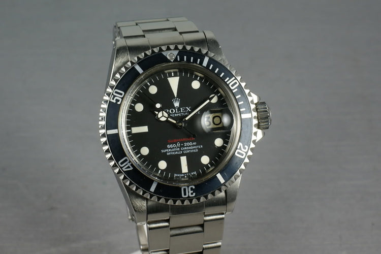 Rolex Red Submariner 1680 Mark V