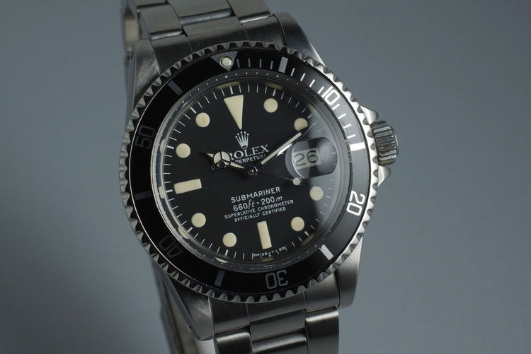 1978 Rolex Submariner 1680