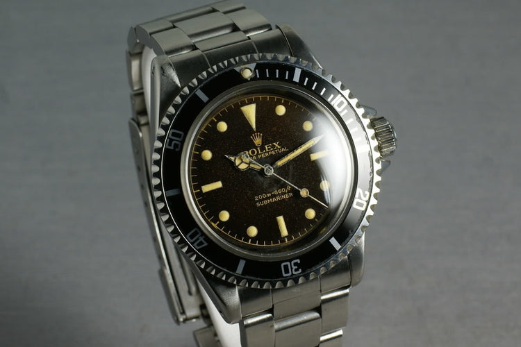 Rolex Submariner 5512 PCG with Chapter Ring Tropical Dial