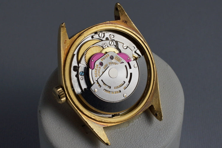 1971 Rolex YG Day-Date 1803 Silver ‘Wide Boy’ Sigma Dial