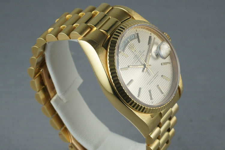 1978 Day-Date President 18038 with Tapestry Dial