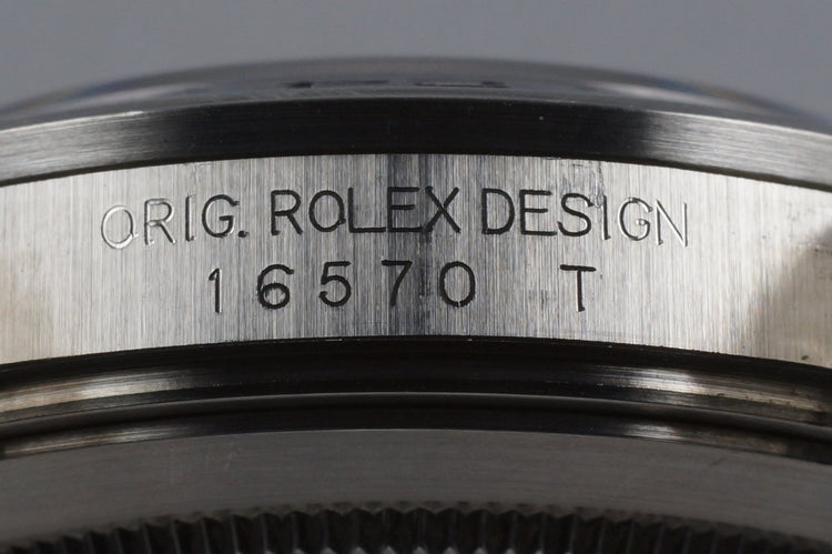 2006 Rolex Explorer II 16570 White Dial