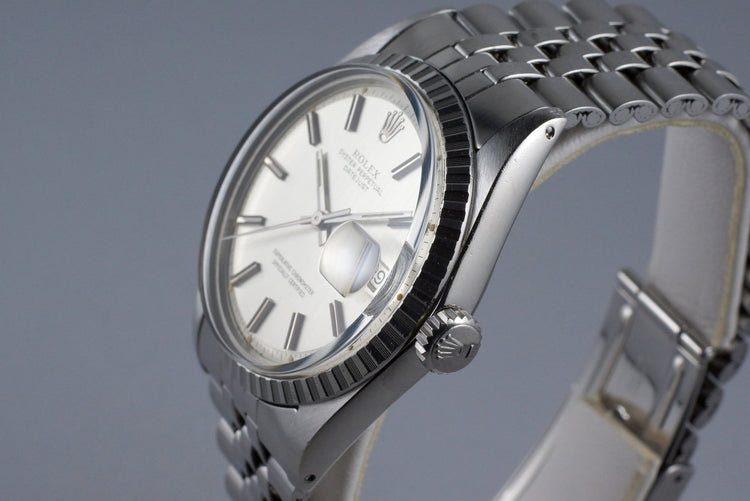 1972 Rolex DateJust 1603 Silver Sigma Dial