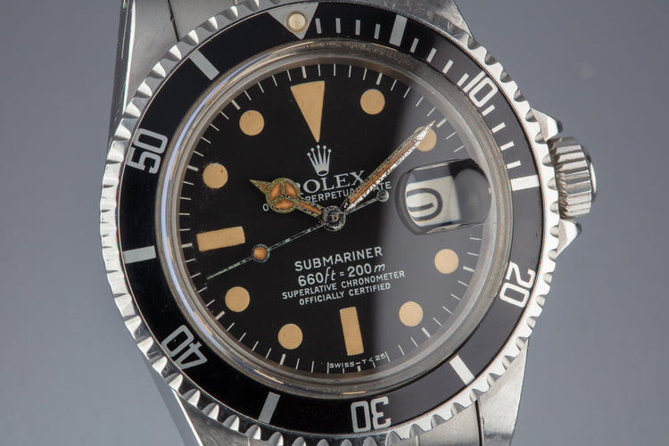 1979 Vintage Rolex Submariner 1680 with Box and Papers