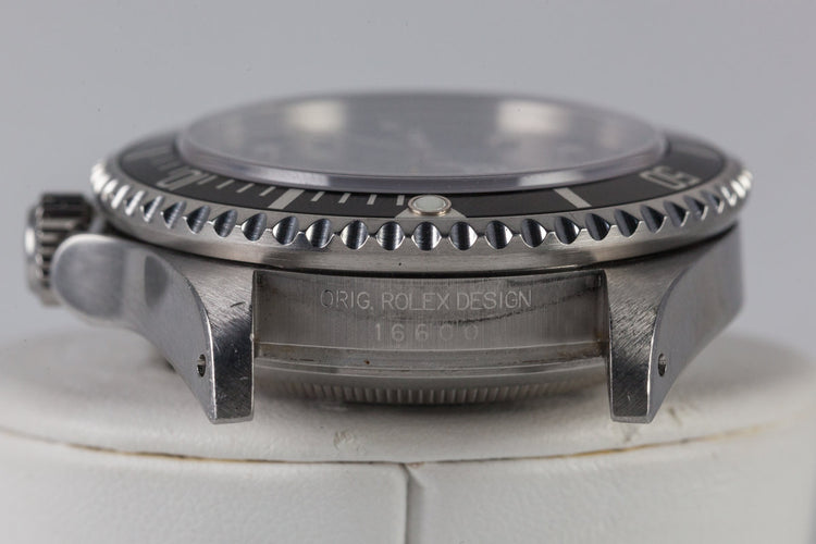 1999 Rolex Sea Dweller 16600