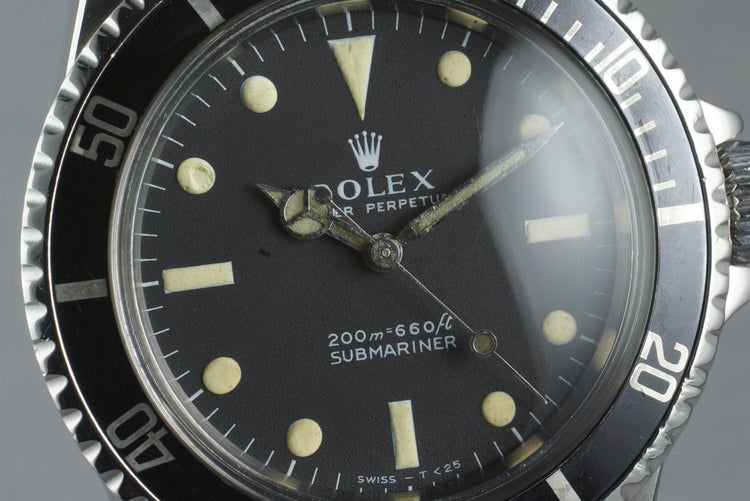 1967 Rolex Submariner 5513 Meters First