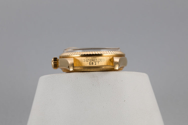 1979 Rolex 18K YG Midsize 31mm Datejust 6827