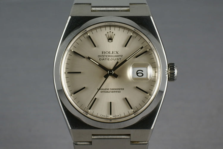 Rolex Oysterquartz Steel 17000 Unpolished