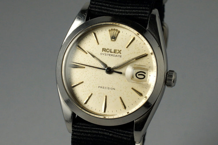 1960 Rolex OysterDate 6694 Cream Dial