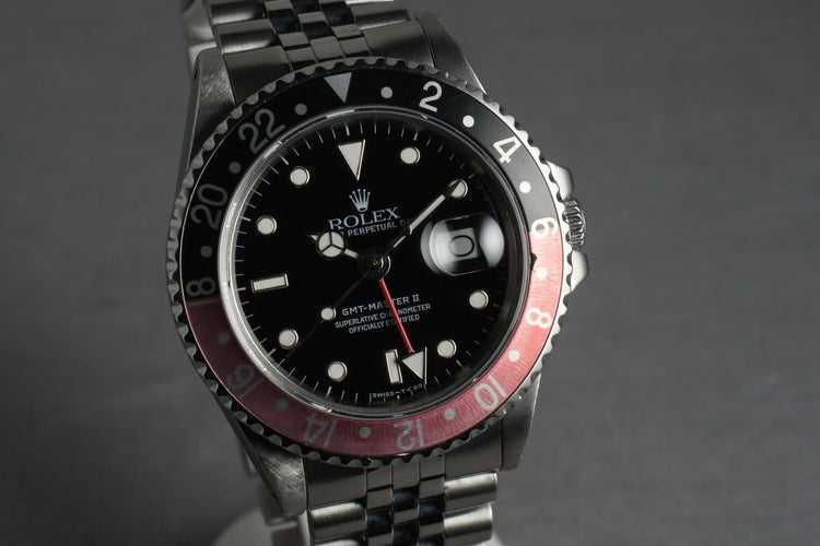 1986 Rolex GMT Ref: 16760 with Box “fat lady”