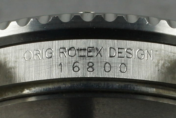 1984 Rolex Submariner 16800 with a Spider Dial Unpolished