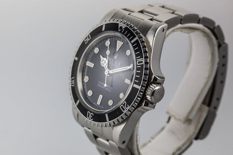 1985 Rolex Submariner 5513 with Spider Dial