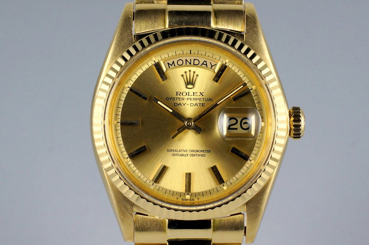 1965 Rolex YG Day-Date 1803
