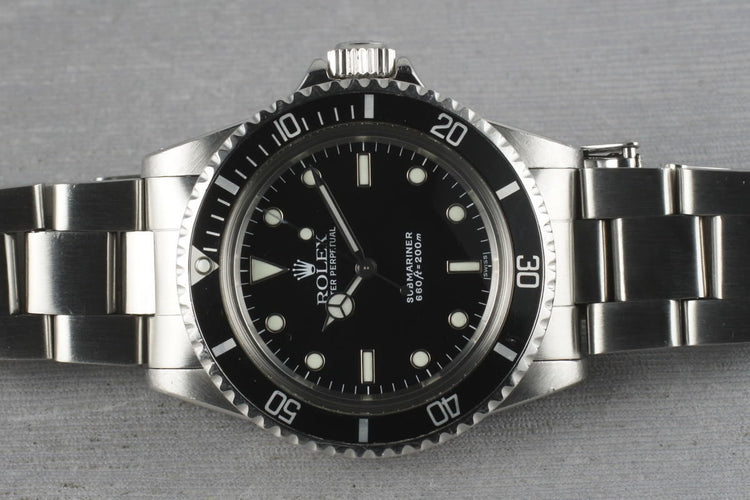 Rolex Submariner 5513 with WG surrounds