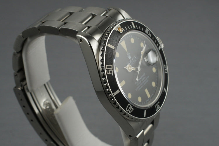 1981 Rolex Submariner 16800