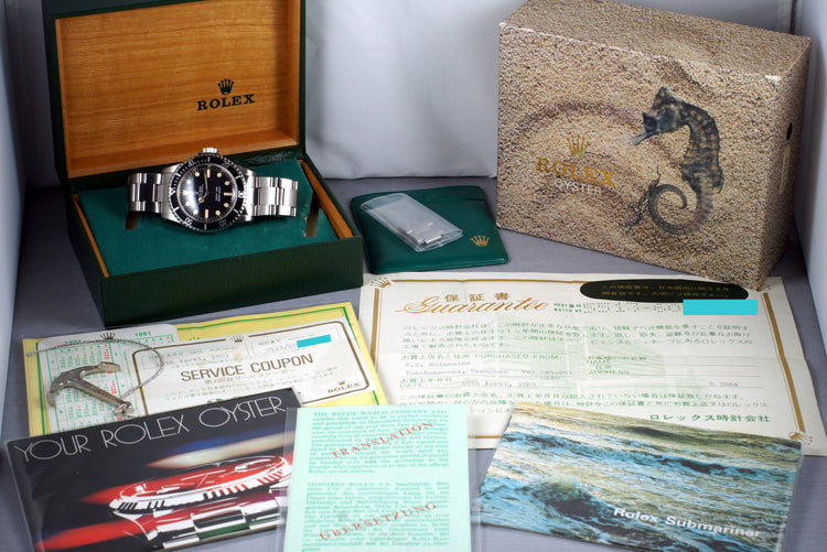 1979 Rolex Submariner 5513 Mark II Maxi Dial