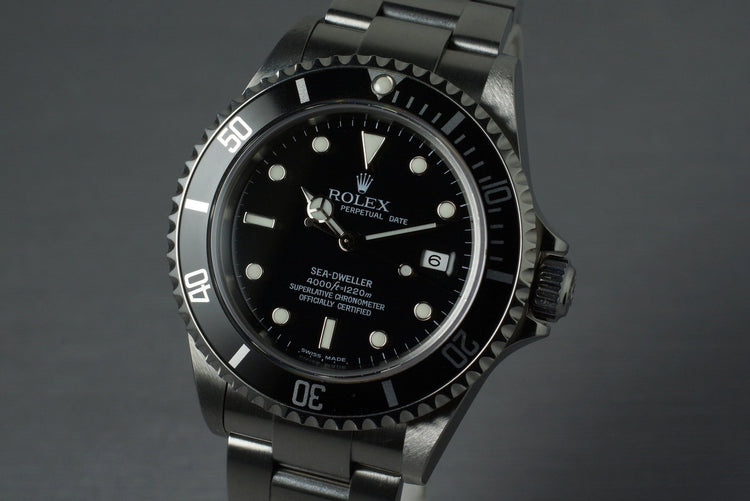 2003 Rolex Sea Dweller 16600