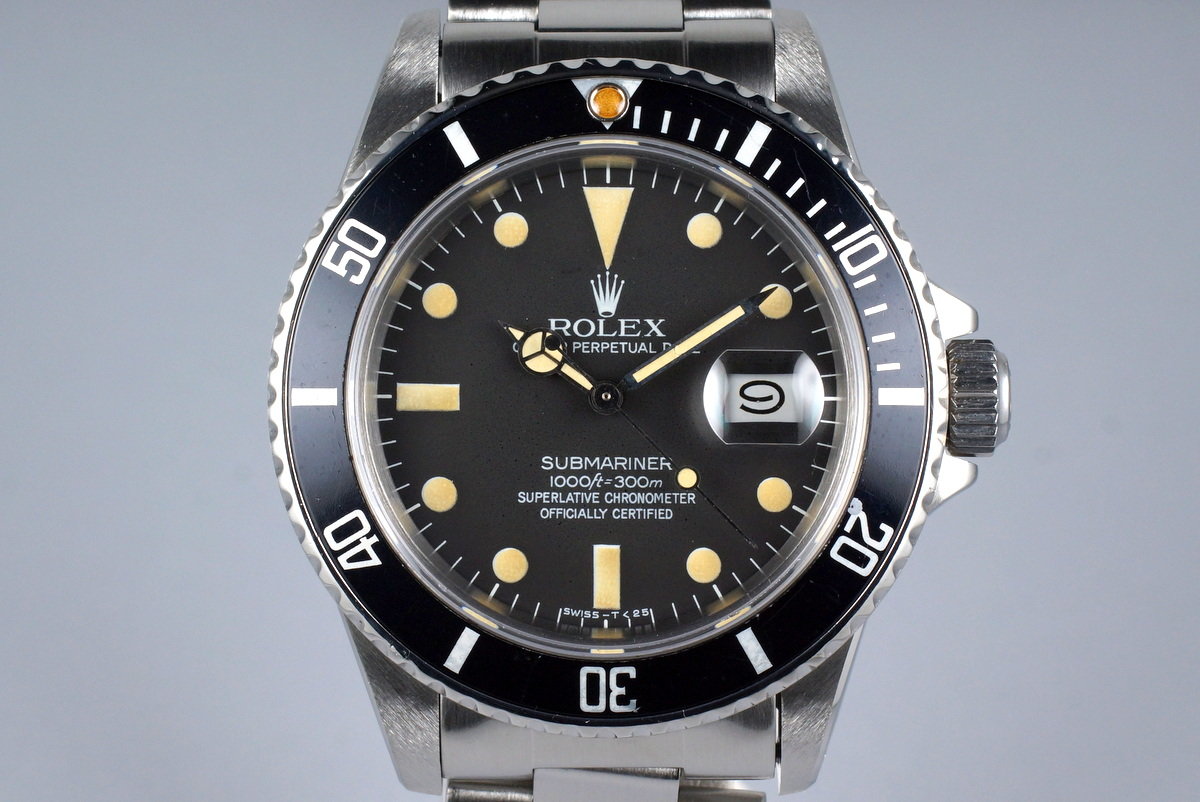 HQ Milton - Rolex Submariner 16800 with Box and Papers, Inventory #7943, For Sale