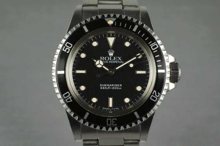 1989 Rolex Submariner 5513