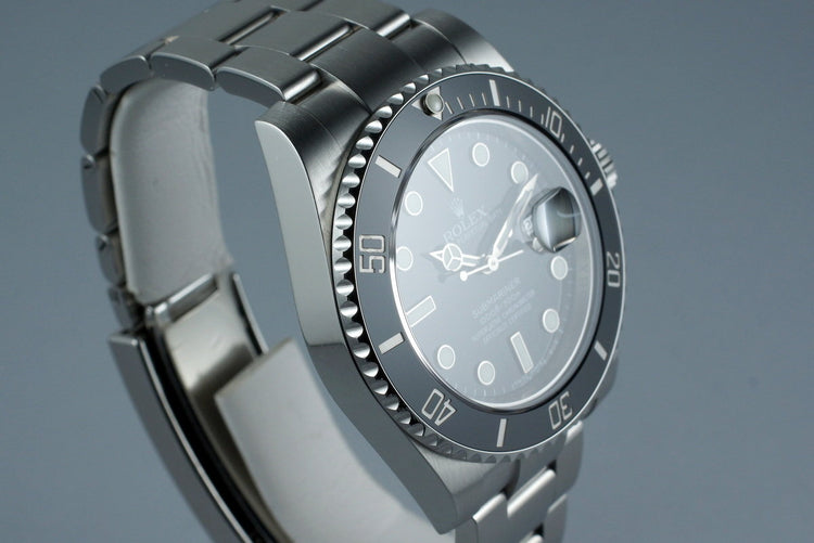 2010 Rolex Submariner 116610 with Box and Papers