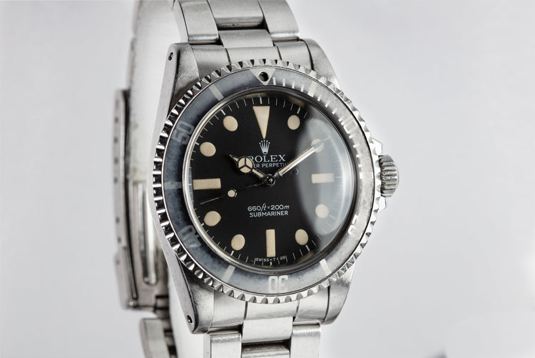 1977 Rolex Submariner 5513 with MK I Maxi Dial