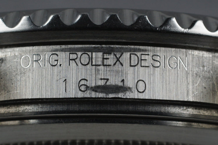 1997 Rolex GMT II 16710 with Box and Papers