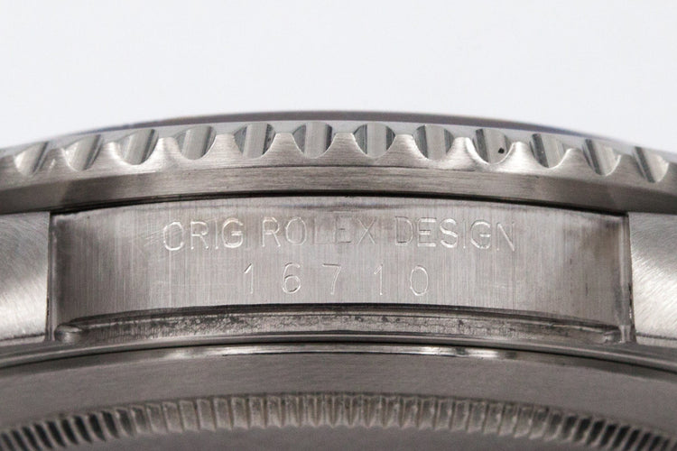 1991 Rolex GMT II 16710 with Box and Papers