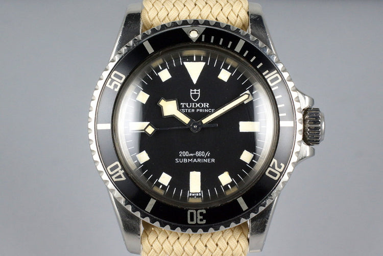 1968 Tudor Submariner 7016/0 Black Snowflake