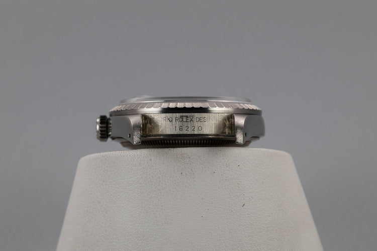 1991 Rolex DateJust 16220 With White Roman Numeral Dial