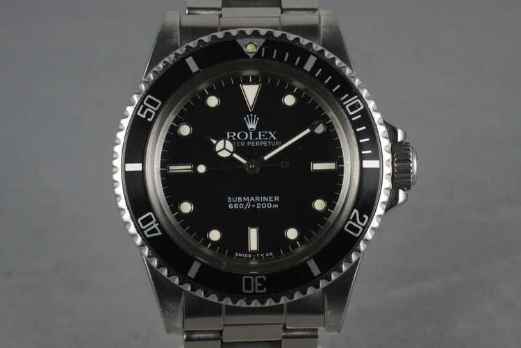 1987 Rolex Submariner 5513