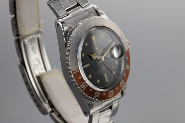 1960 Rolex GMT-Master 1675 Gilt Dial