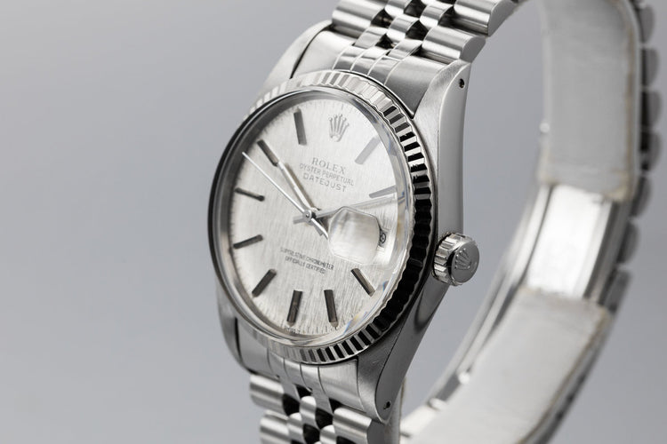 1985 Rolex DateJust 16014 with Linen Dial