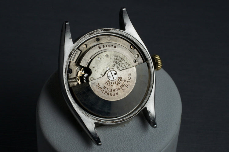 1953 Rolex Two Tone Datejust 6155 with Red Datejust Dial