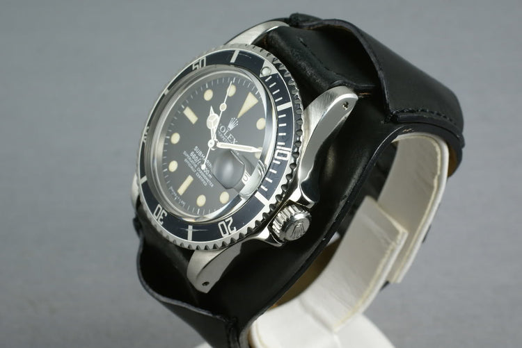 Rolex Submariner 1680 on Horween Bund Strap