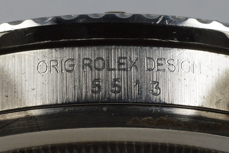 1986 Rolex Submariner 5513